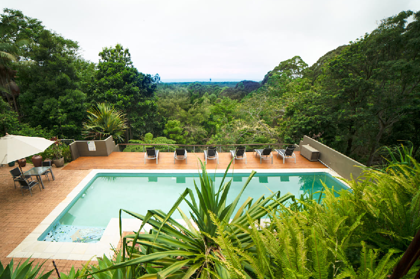 Byron Bay Mindfulness & Yoga Retreat Pool Byron Bay Mindfulness & Yoga Retreat Pool