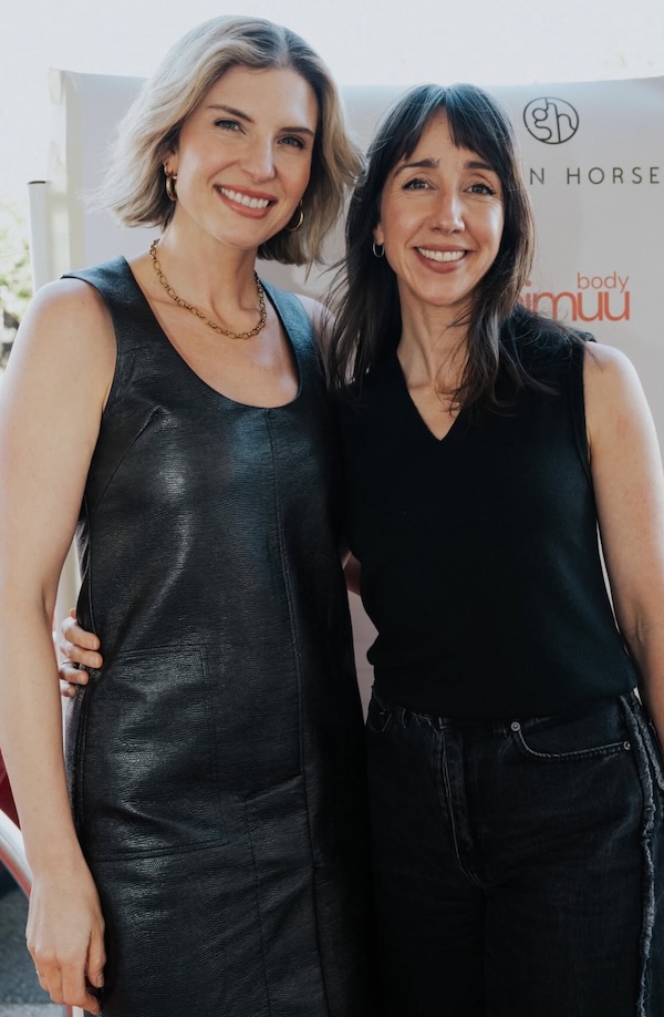 Meg Callendar and colleague at an event